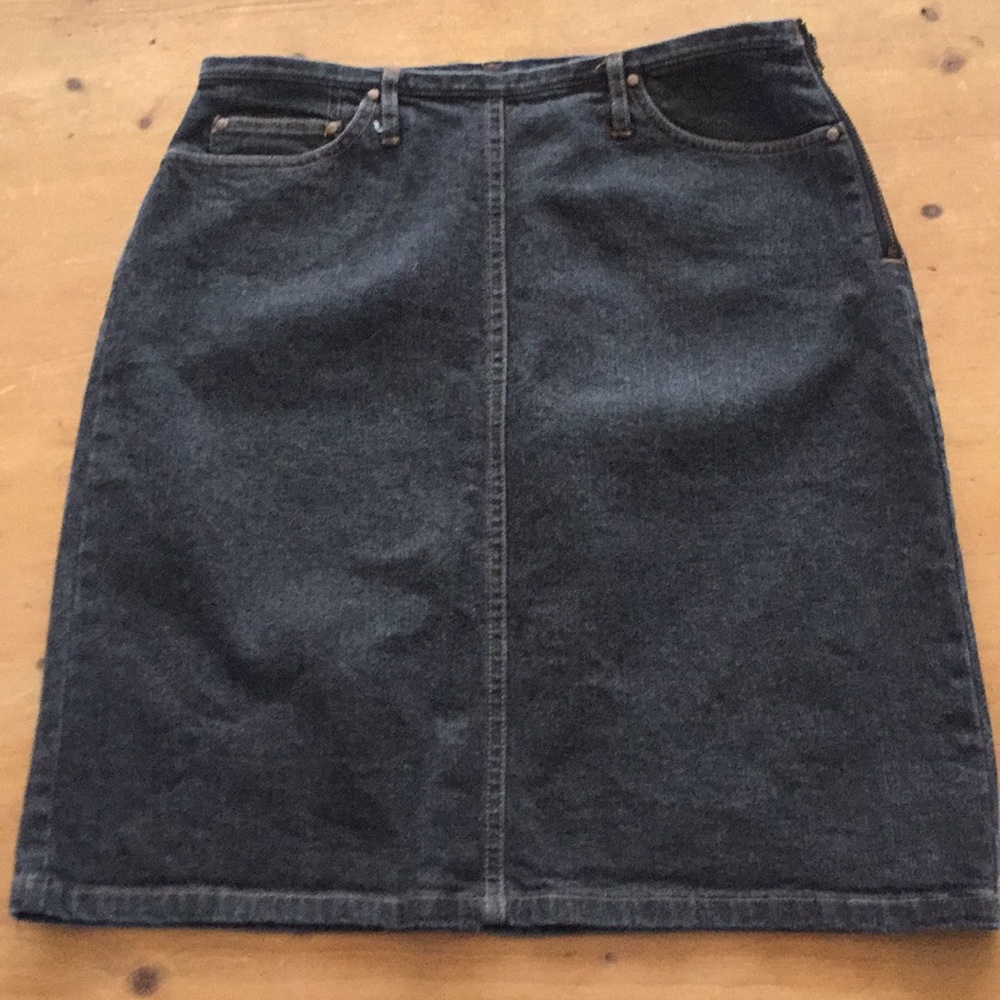 Ann Taylor denim skirt